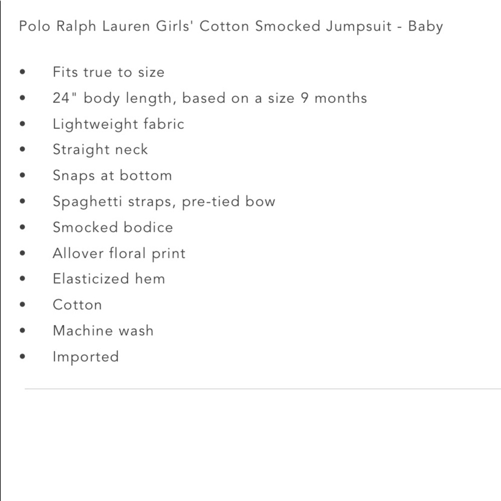 Ralph Lauren Floral Jumpsuit - Picture 8 of 8